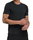 Wilson Tennis-Tshirt Crew Team Seamless schwarz Herren